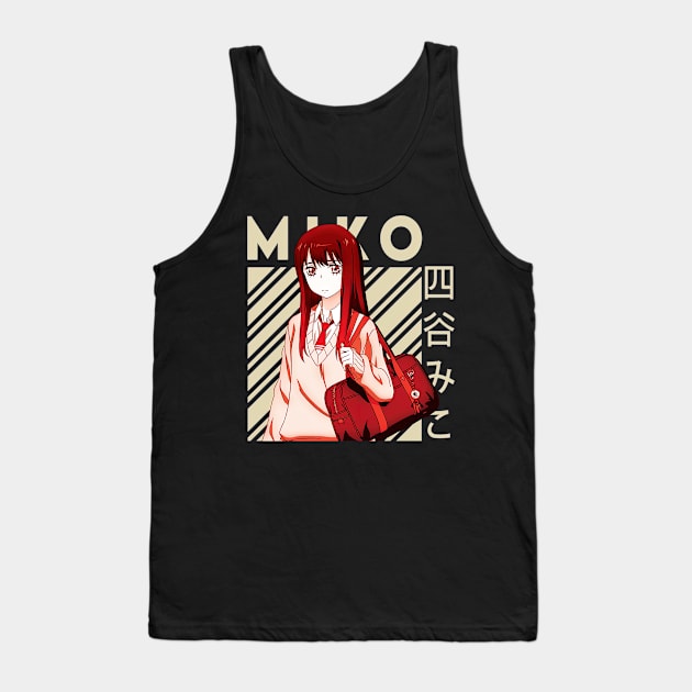 Mieruko Chan Miko Yotsuya Tank Top by CarolIrvine